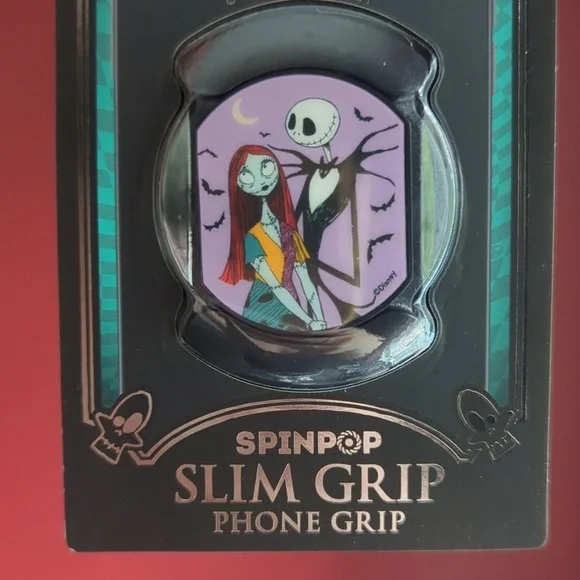 DISNEY©️ The Nightmare Before Christmas Super Slim Pop-Up Phone Grip - Picture 3 of 5